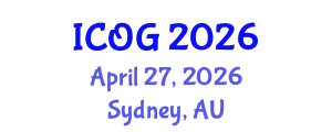 International Conference on Obstetrics and Gynaecology (ICOG) April 27, 2026 - Sydney, Australia