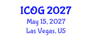 International Conference on Obstetrics and Gynaecology (ICOG) May 15, 2027 - Las Vegas, United States