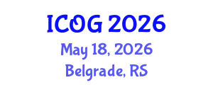 International Conference on Obstetrics and Gynaecology (ICOG) May 18, 2026 - Belgrade, Serbia