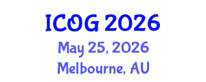 International Conference on Obstetrics and Gynaecology (ICOG) May 25, 2026 - Melbourne, Australia