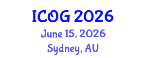 International Conference on Obstetrics and Gynaecology (ICOG) June 15, 2026 - Sydney, Australia