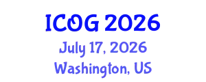 International Conference on Obstetrics and Gynaecology (ICOG) July 17, 2026 - Washington, United States