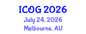 International Conference on Obstetrics and Gynaecology (ICOG) July 24, 2026 - Melbourne, Australia