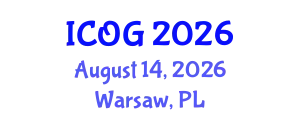 International Conference on Obstetrics and Gynaecology (ICOG) August 14, 2026 - Warsaw, Poland