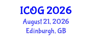 International Conference on Obstetrics and Gynaecology (ICOG) August 21, 2026 - Edinburgh, United Kingdom