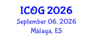 International Conference on Obstetrics and Gynaecology (ICOG) September 06, 2026 - Málaga, Spain