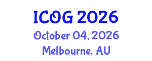 International Conference on Obstetrics and Gynaecology (ICOG) October 04, 2026 - Melbourne, Australia