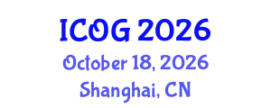 International Conference on Obstetrics and Gynaecology (ICOG) October 18, 2026 - Shanghai, China