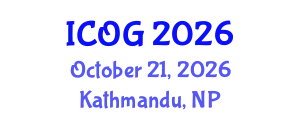 International Conference on Obstetrics and Gynaecology (ICOG) October 21, 2026 - Kathmandu, Nepal