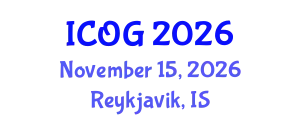 International Conference on Obstetrics and Gynaecology (ICOG) November 15, 2026 - Reykjavik, Iceland