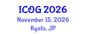 International Conference on Obstetrics and Gynaecology (ICOG) November 15, 2026 - Kyoto, Japan
