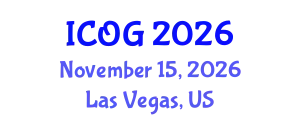 International Conference on Obstetrics and Gynaecology (ICOG) November 15, 2026 - Las Vegas, United States