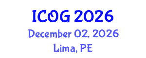 International Conference on Obstetrics and Gynaecology (ICOG) December 02, 2026 - Lima, Peru