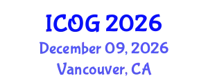 International Conference on Obstetrics and Gynaecology (ICOG) December 09, 2026 - Vancouver, Canada