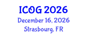 International Conference on Obstetrics and Gynaecology (ICOG) December 16, 2026 - Strasbourg, France