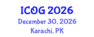 International Conference on Obstetrics and Gynaecology (ICOG) December 30, 2026 - Karachi, Pakistan