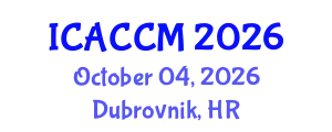 International Conference on Anesthesiology and Critical Care Medicine (ICACCM) October 04, 2026 - Dubrovnik, Croatia