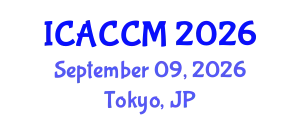 International Conference on Anesthesiology and Critical Care Medicine (ICACCM) September 09, 2026 - Tokyo, Japan