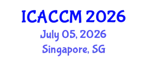 International Conference on Anesthesiology and Critical Care Medicine (ICACCM) July 05, 2026 - Singapore, Singapore