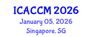 International Conference on Anesthesiology and Critical Care Medicine (ICACCM) January 05, 2026 - Singapore, Singapore