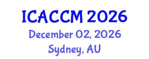 International Conference on Anesthesiology and Critical Care Medicine (ICACCM) December 02, 2026 - Sydney, Australia