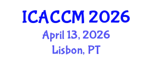 International Conference on Anesthesiology and Critical Care Medicine (ICACCM) April 13, 2026 - Lisbon, Portugal