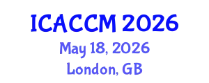 International Conference on Anesthesiology and Critical Care Medicine (ICACCM) May 18, 2026 - London, United Kingdom