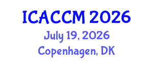 International Conference on Anesthesiology and Critical Care Medicine (ICACCM) July 19, 2026 - Copenhagen, Denmark
