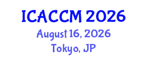 International Conference on Anesthesiology and Critical Care Medicine (ICACCM) August 16, 2026 - Tokyo, Japan
