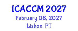 International Conference on Anesthesiology and Critical Care Medicine (ICACCM) February 08, 2027 - Lisbon, Portugal