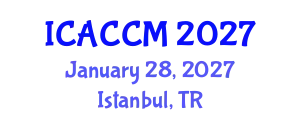 International Conference on Anesthesiology and Critical Care Medicine (ICACCM) January 28, 2027 - Istanbul, Turkey