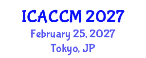 International Conference on Anesthesiology and Critical Care Medicine (ICACCM) February 25, 2027 - Tokyo, Japan