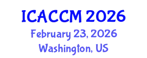 International Conference on Anesthesiology and Critical Care Medicine (ICACCM) February 23, 2026 - Washington, United States