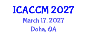 International Conference on Anesthesiology and Critical Care Medicine (ICACCM) March 17, 2027 - Doha, Qatar