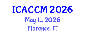 International Conference on Anesthesiology and Critical Care Medicine (ICACCM) May 11, 2026 - Florence, Italy