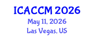 International Conference on Anesthesiology and Critical Care Medicine (ICACCM) May 11, 2026 - Las Vegas, United States