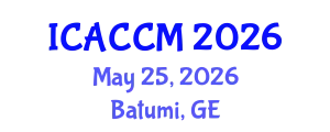 International Conference on Anesthesiology and Critical Care Medicine (ICACCM) May 25, 2026 - Batumi, Georgia