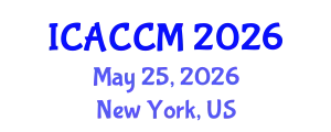International Conference on Anesthesiology and Critical Care Medicine (ICACCM) May 25, 2026 - New York, United States