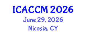 International Conference on Anesthesiology and Critical Care Medicine (ICACCM) June 29, 2026 - Nicosia, Cyprus