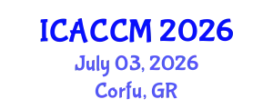 International Conference on Anesthesiology and Critical Care Medicine (ICACCM) July 03, 2026 - Corfu, Greece