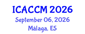 International Conference on Anesthesiology and Critical Care Medicine (ICACCM) September 06, 2026 - Málaga, Spain
