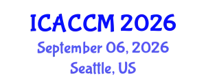 International Conference on Anesthesiology and Critical Care Medicine (ICACCM) September 06, 2026 - Seattle, United States
