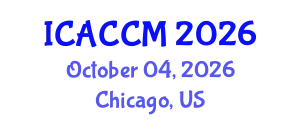 International Conference on Anesthesiology and Critical Care Medicine (ICACCM) October 04, 2026 - Chicago, United States