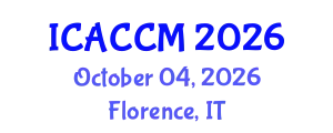 International Conference on Anesthesiology and Critical Care Medicine (ICACCM) October 04, 2026 - Florence, Italy