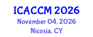 International Conference on Anesthesiology and Critical Care Medicine (ICACCM) November 04, 2026 - Nicosia, Cyprus
