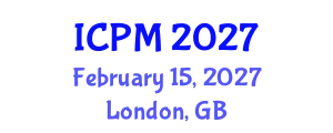 International Conference on Pathology and Microbiology (ICPM) February 15, 2027 - London, United Kingdom