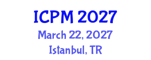 International Conference on Pathology and Microbiology (ICPM) March 22, 2027 - Istanbul, Turkey