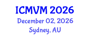 International Conference on Molecular Virology and Microbiology (ICMVM) December 02, 2026 - Sydney, Australia