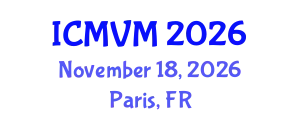 International Conference on Molecular Virology and Microbiology (ICMVM) November 18, 2026 - Paris, France