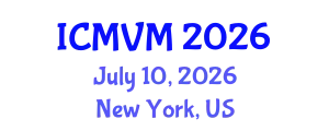 International Conference on Molecular Virology and Microbiology (ICMVM) July 10, 2026 - New York, United States